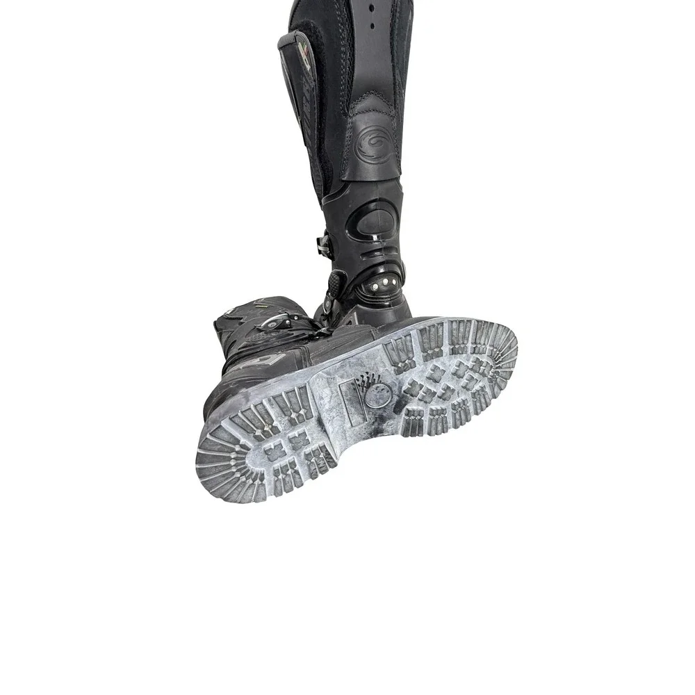 Sidi Adventure Gore-Tex Boots Mens 7.5 Black Dual Sport Touring Italy
